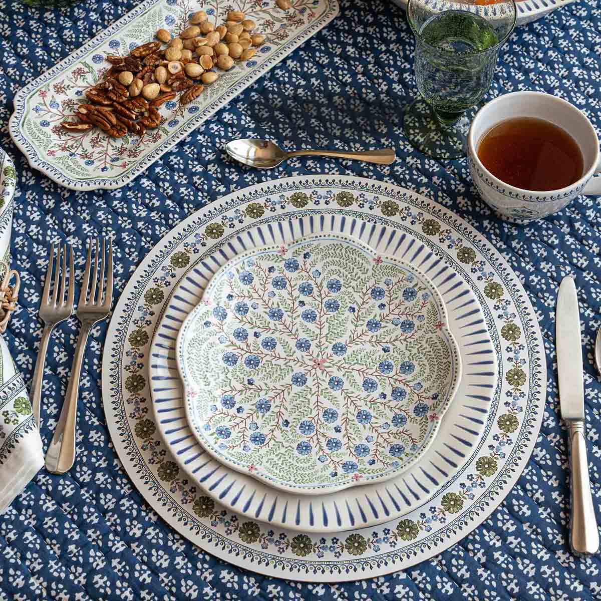 Seville Placemat Set/4 - Green - Image 3