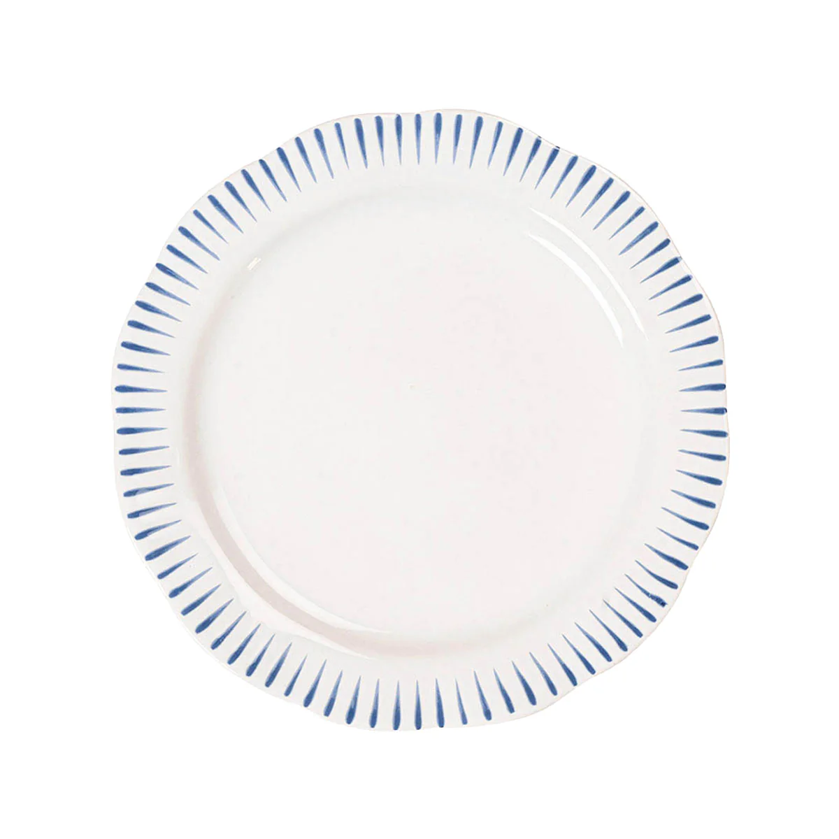 Sitio Stripe 4pc Place Setting - Delft Blue - Image 8