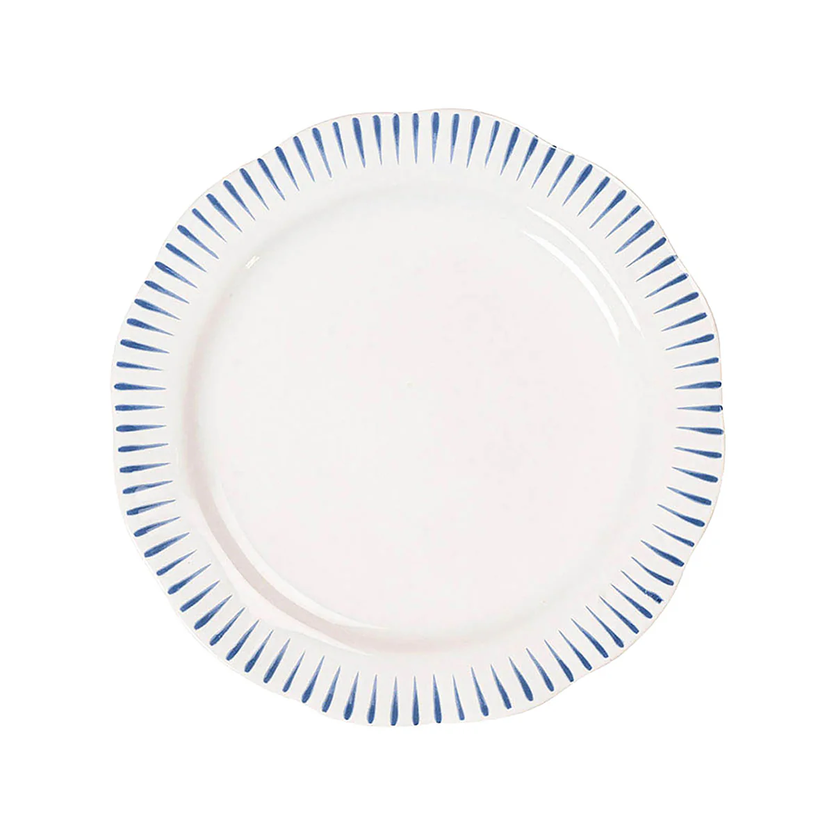 Sitio Stripe 4pc Place Setting with Mug - Delft Blue - Image 8