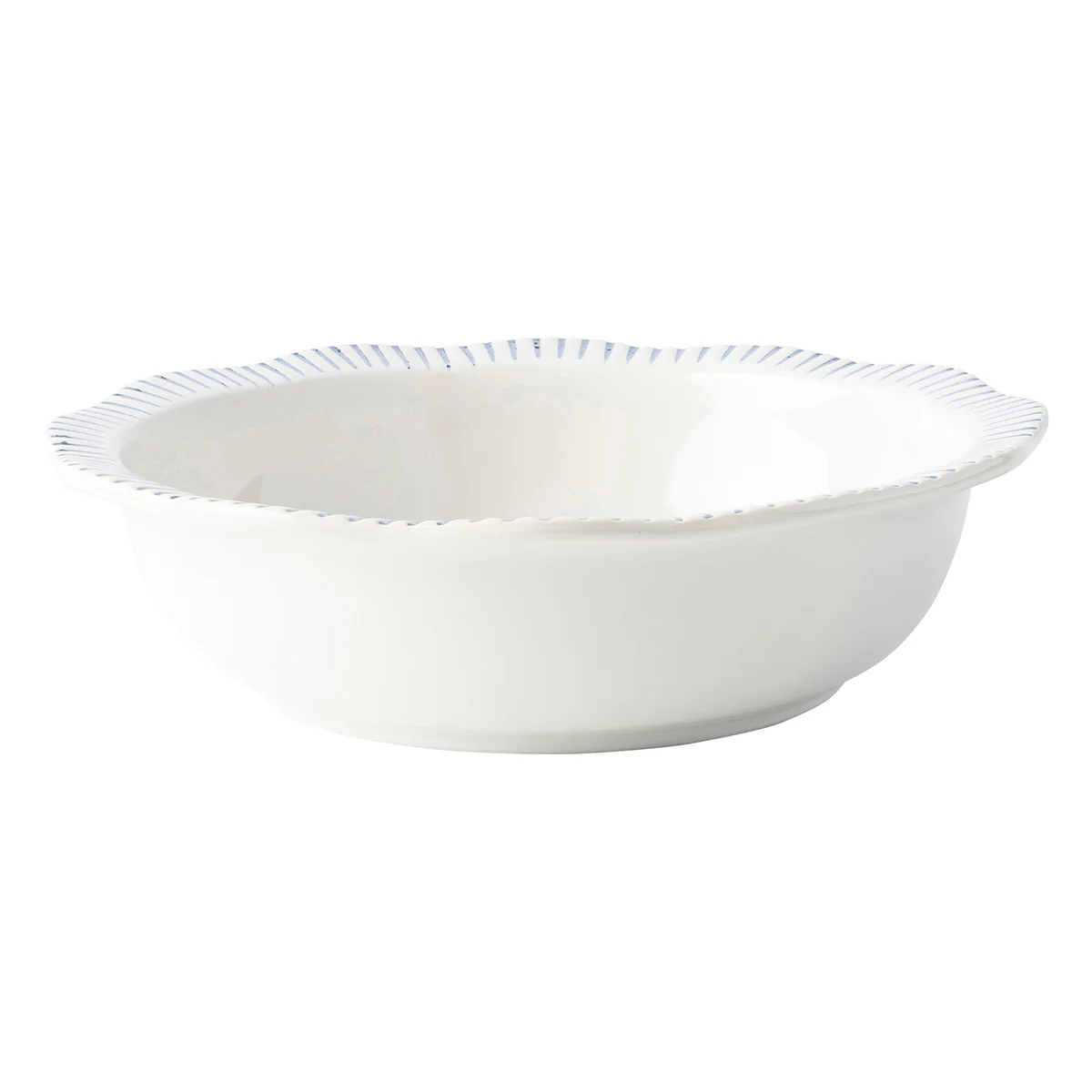 Sitio Stripe 12" Serving Bowl - Indigo - Image 6