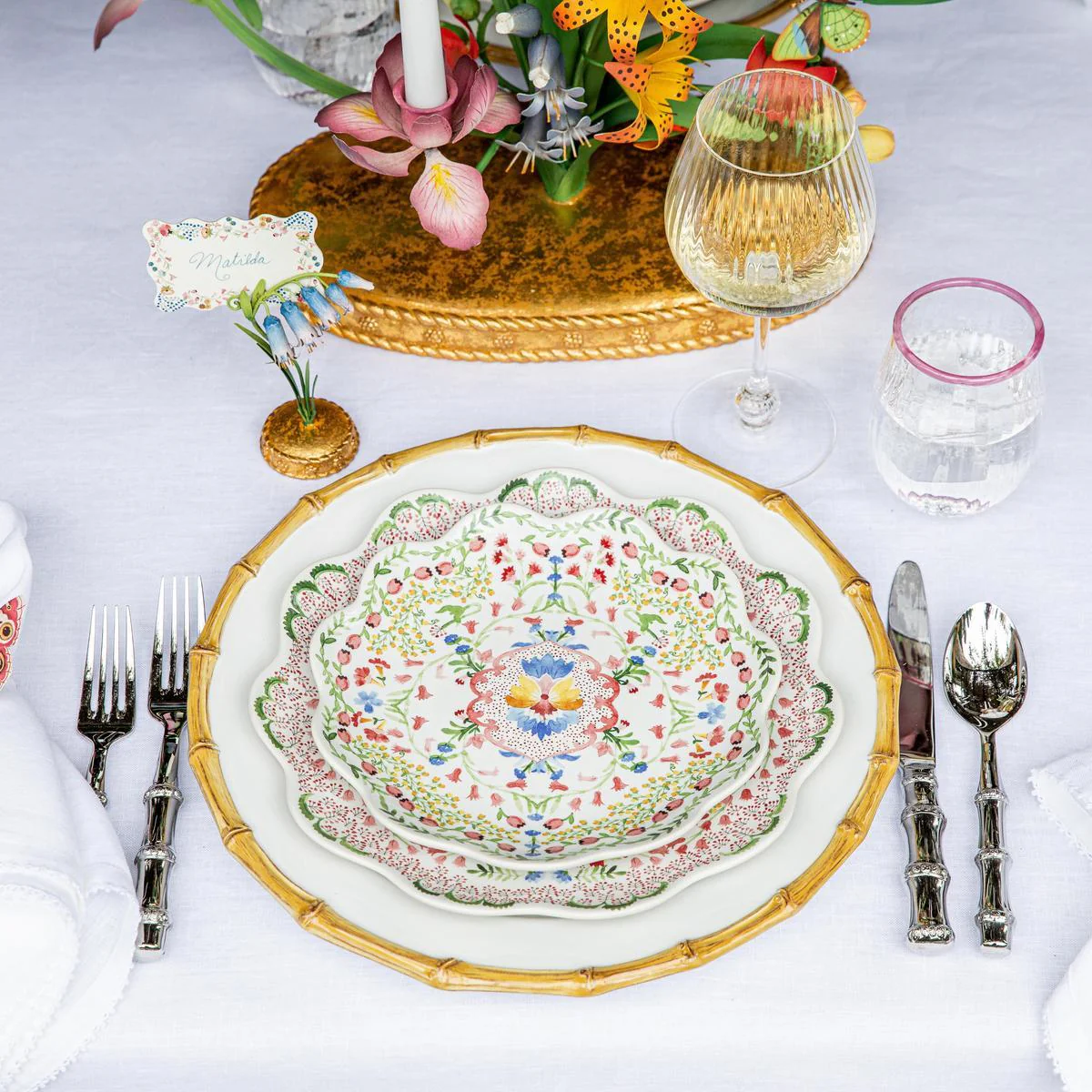 Sofia 16pc Place Setting - Multi - Image 2
