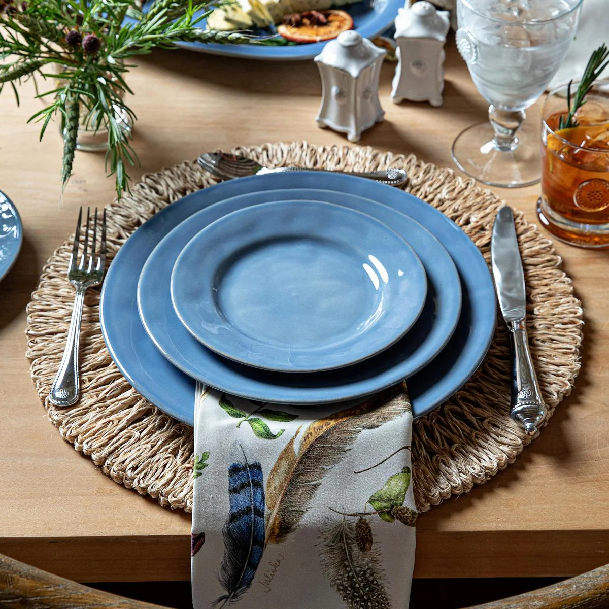 Straw Loop Placemat - Natural - Image 2