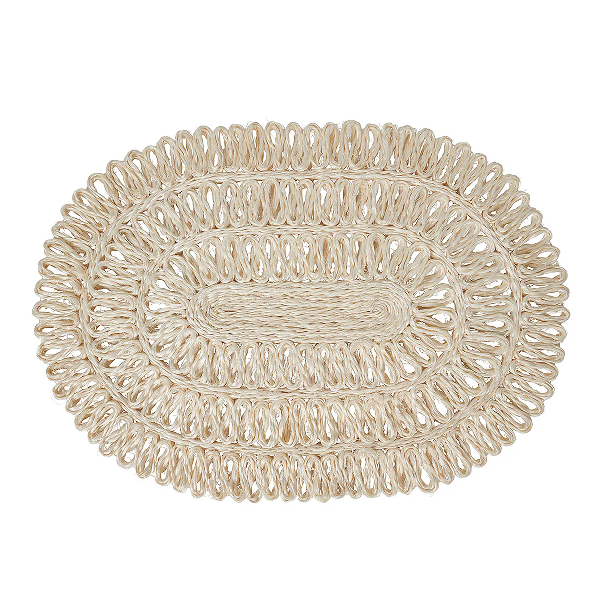 Straw Loop Oval Placemat - Image 4