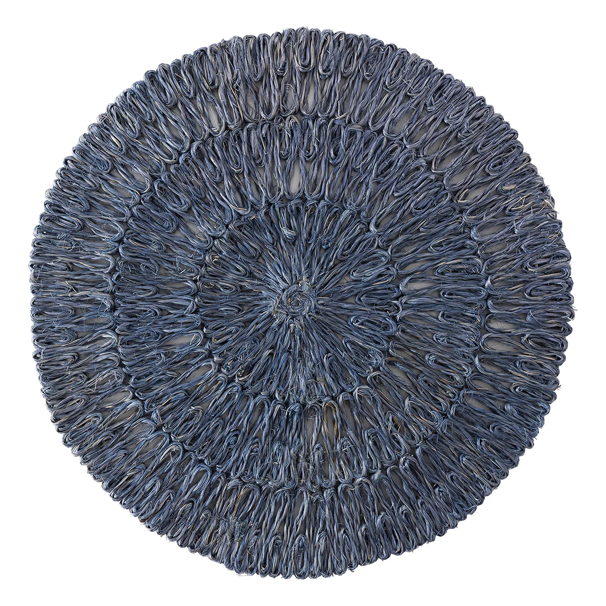 Straw Loop Placemat - Delft Blue