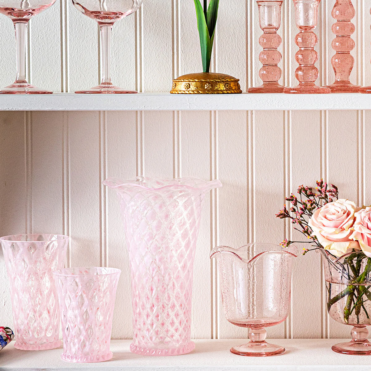 Trellis Large Tumbler - Blush - Image 4