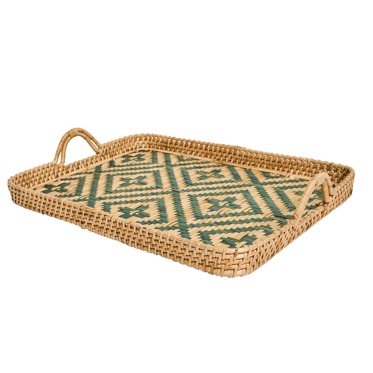 Villa Seville 18" Tray - Chambray - Image 3