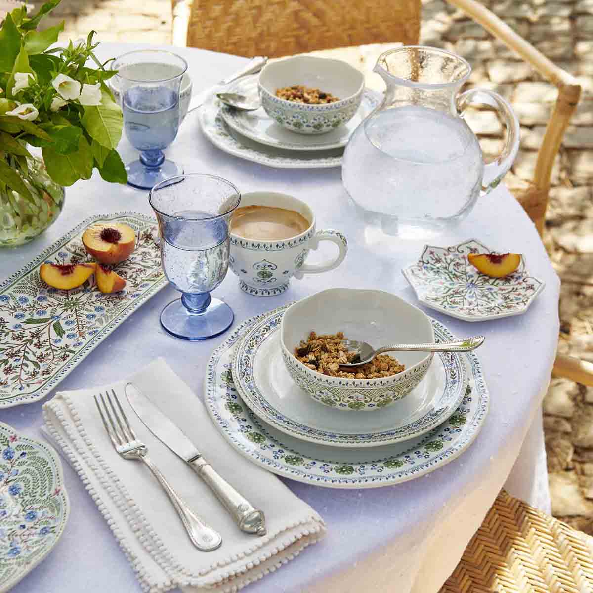 Villa Seville 4pc Place Setting - Chambray - Image 2