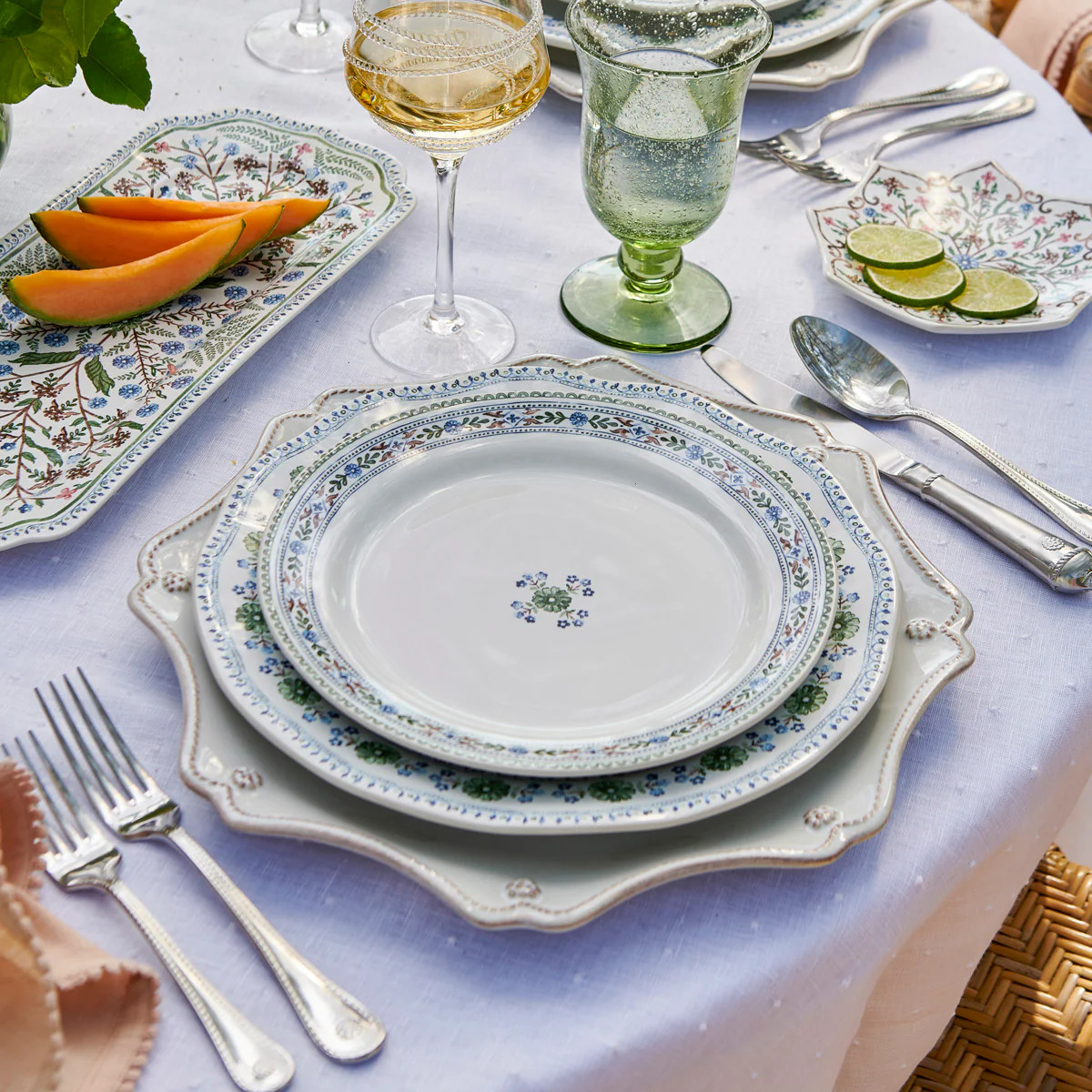 Villa Seville Dessert/Salad Plate - Chambray - Image 7