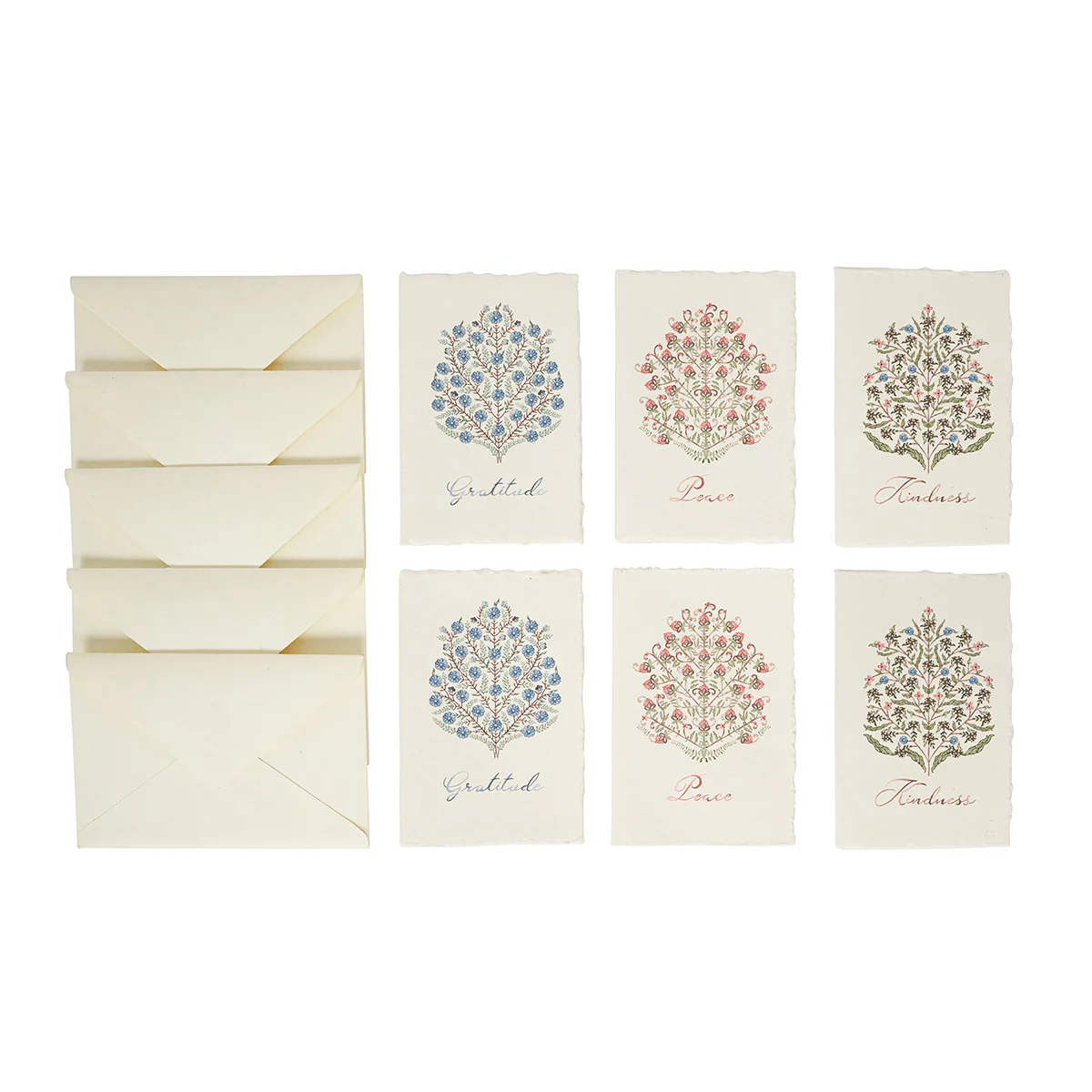 Villa Seville Note Card Assorted Set/6 - Chambray - Image 3