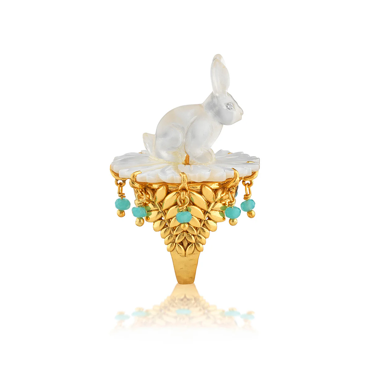 Villandry Bunny Ring - Multi - Image 6